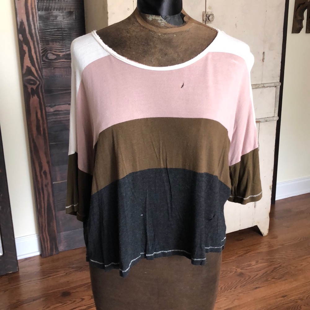 Wilfred Boxy Cropped Deconstructed Tee - FINAL SALE